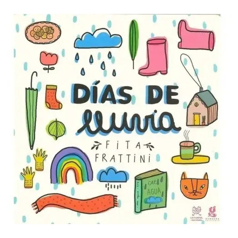 DIAS DE LLUVIA - MAYUSCULA - CRECER - CARTONE (Nuevo)