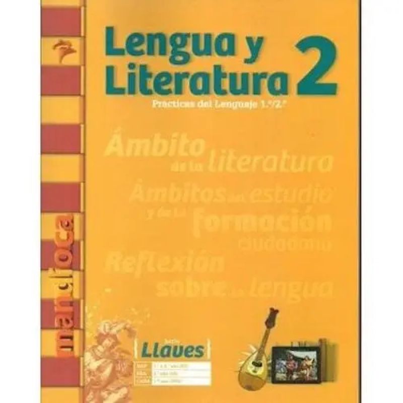 LENGUA Y LITERATURA 2 - LLAVES 1/2 + COD ACCESO (Nuevo)