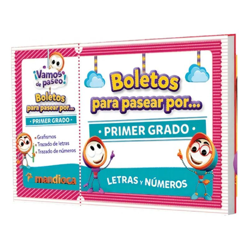 BOLETOS PARA PASEAR POR 1º GRADO - VAMOS DE PASEO (Nuevo)