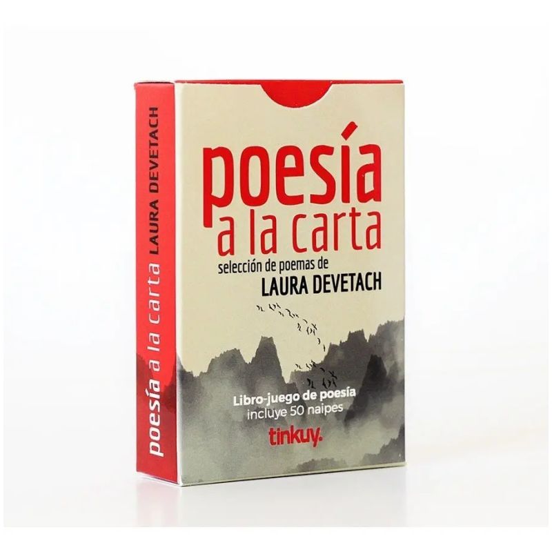 POESIA A LA CARTA - LAURA DEVETACH - LIBRO + 50 CARTAS (Nuevo)
