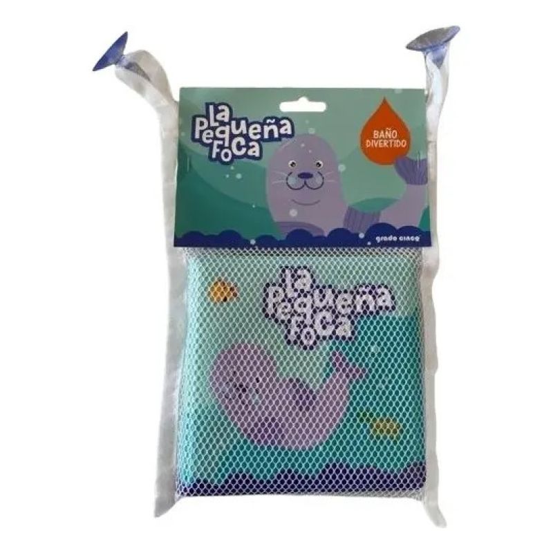 PEQUEÑA FOCA, LA - LIBRO PARA BAÑO + ESPONJA (Nuevo)
