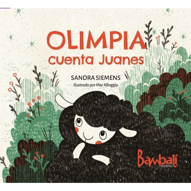 OLIMPIA CUENTA JUANES - LUNA DE CARTULINA VIOLETA (MAYUSCULA) (Nuevo)