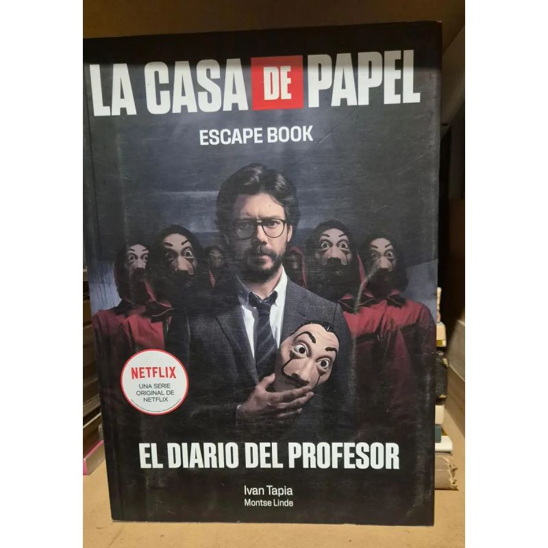 CASA DE PAPEL, LA - ESCAPE BOOK - EL DIARIO DEL PROFESOR (Nuevo)