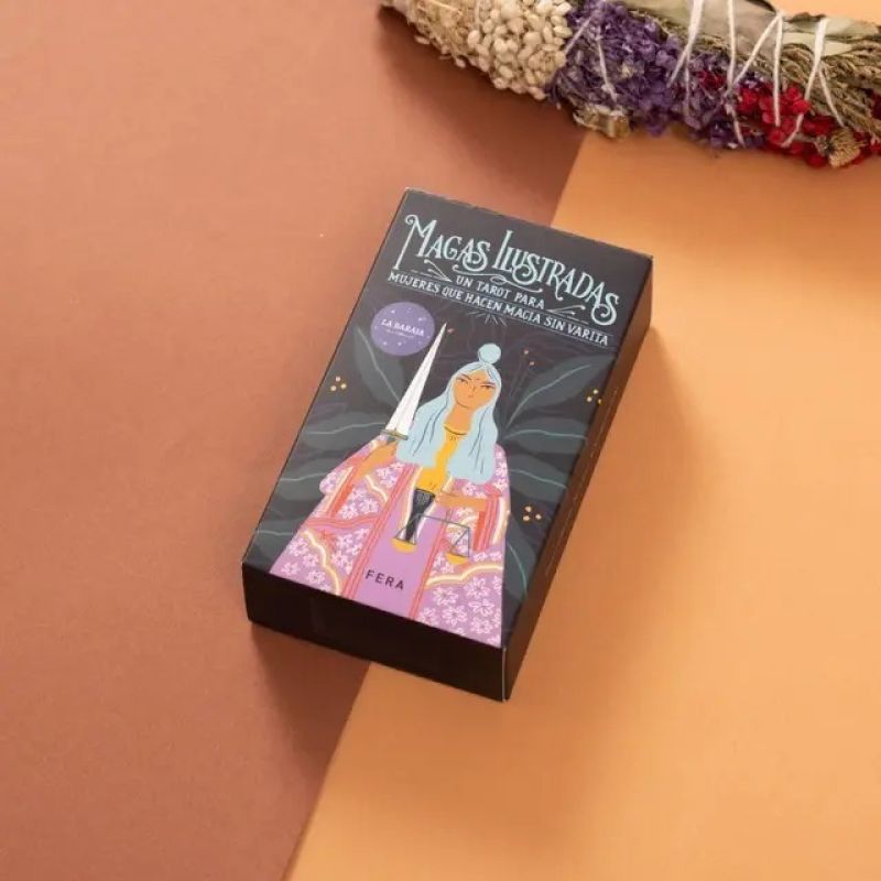MAGAS ILUSTRADAS - UN TAROT PARA MUJERES QUE HACEN MAGIA SIN VARITA - BARAJA (Nuevo) - Miniatura 2