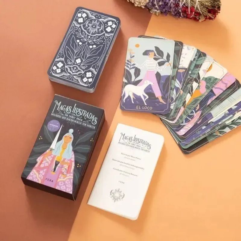 MAGAS ILUSTRADAS - UN TAROT PARA MUJERES QUE HACEN MAGIA SIN VARITA - BARAJA (Nuevo) - Miniatura 3