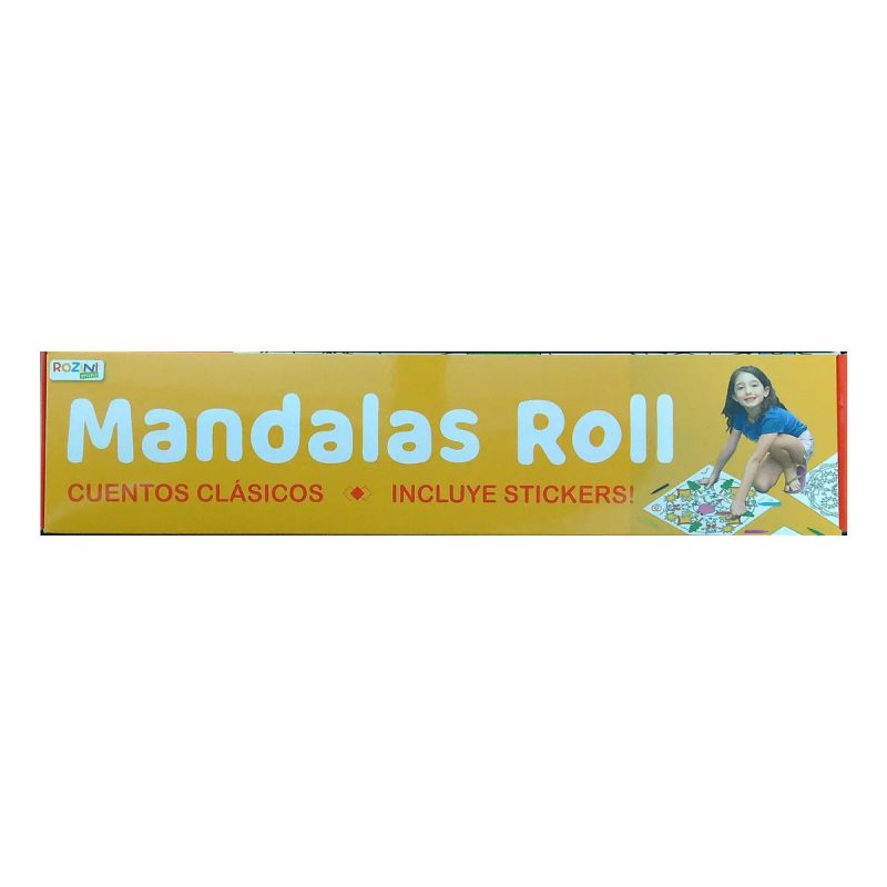 MANDALAS ROLL - CUENTOS CLASICOS - CON STICKERS (Nuevo)