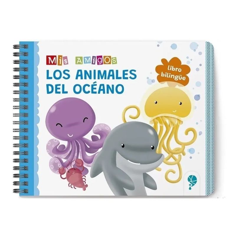 ANIMALES DEL OCEANO - LIBRO BILINGUE (Nuevo)