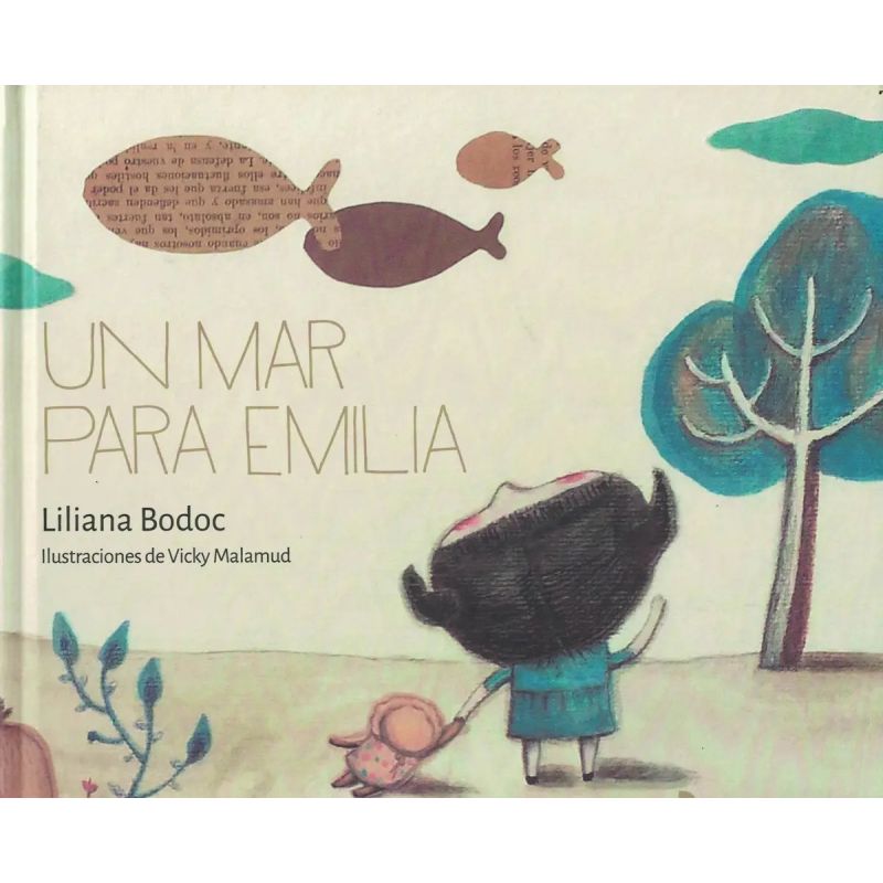 UN MAR PARA EMILIA - LUNA DE CARTULINA VIOLETA (TD) (Nuevo)