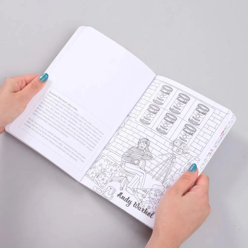 ATELIER DE ARTE PARA COLOREAR - 15 ARTISTAS VISUALES (Nuevo) - Miniatura 4