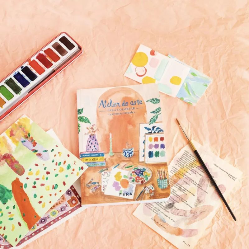 ATELIER DE ARTE PARA COLOREAR - 15 ARTISTAS VISUALES (Nuevo) - Miniatura 2