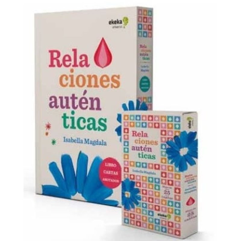 RELACIONES AUTENTICAS - LIBRO + CARTAS + ANOTADOR (Nuevo)