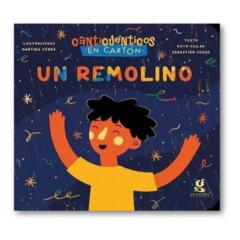 UN REMOLINO - CANTICUENTICOS EN CARTON TIPOGRAFIA OPENDISLEXYC (CARTONE) (Nuevo) - Miniatura 2