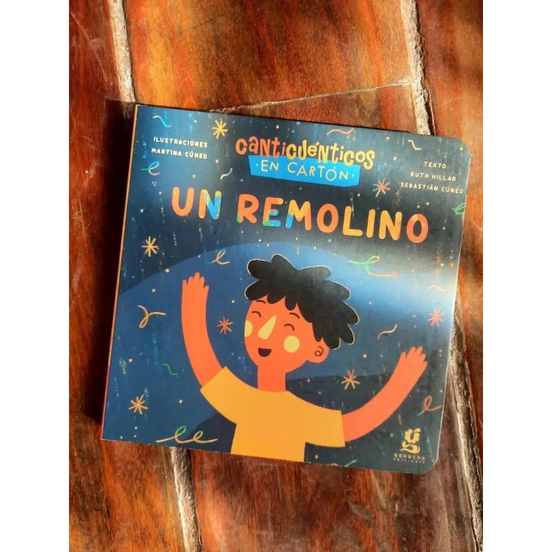 UN REMOLINO - CANTICUENTICOS EN CARTON TIPOGRAFIA OPENDISLEXYC (CARTONE) (Nuevo) - Miniatura 3