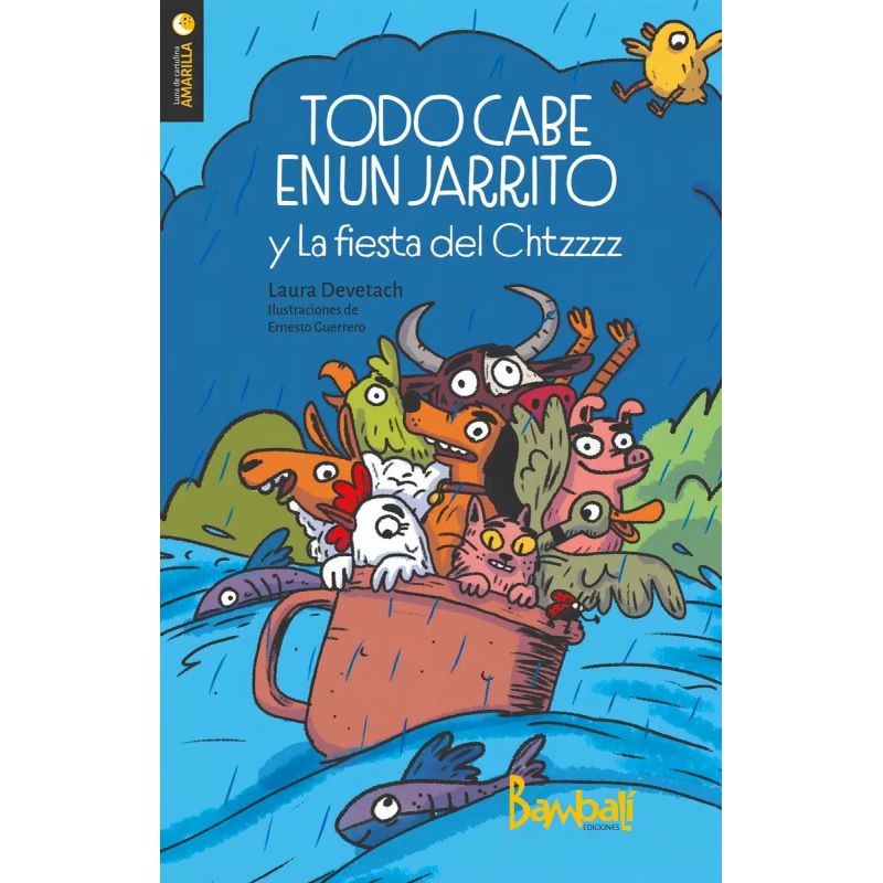 TODO CABE EN UN JARRITO - LUNA DE CARTULINA AMARILLA (Nuevo)