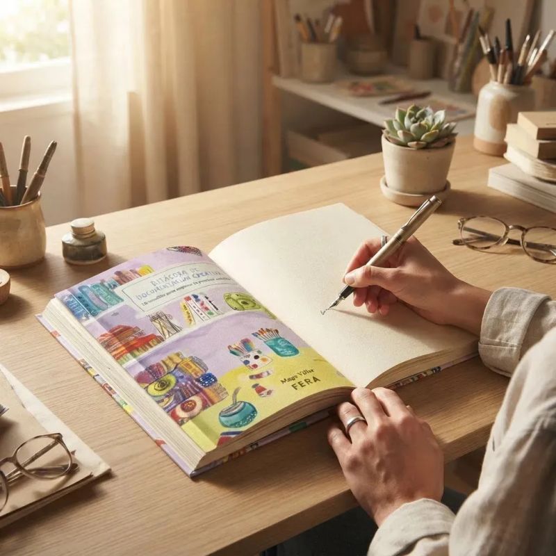 BITACORA DE DOCUMENTACION CREATIVA - 30 DESAFIOS PARA EXPLORAR TU PRACTICA ARTISTICA (Nuevo) - Miniatura 5
