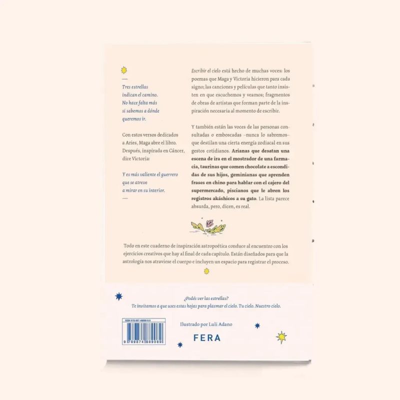 ESCRIBIR EL CIELO - CUADERNO DE INSPIRACION ASTROPOETICA (Nuevo) - Miniatura 3