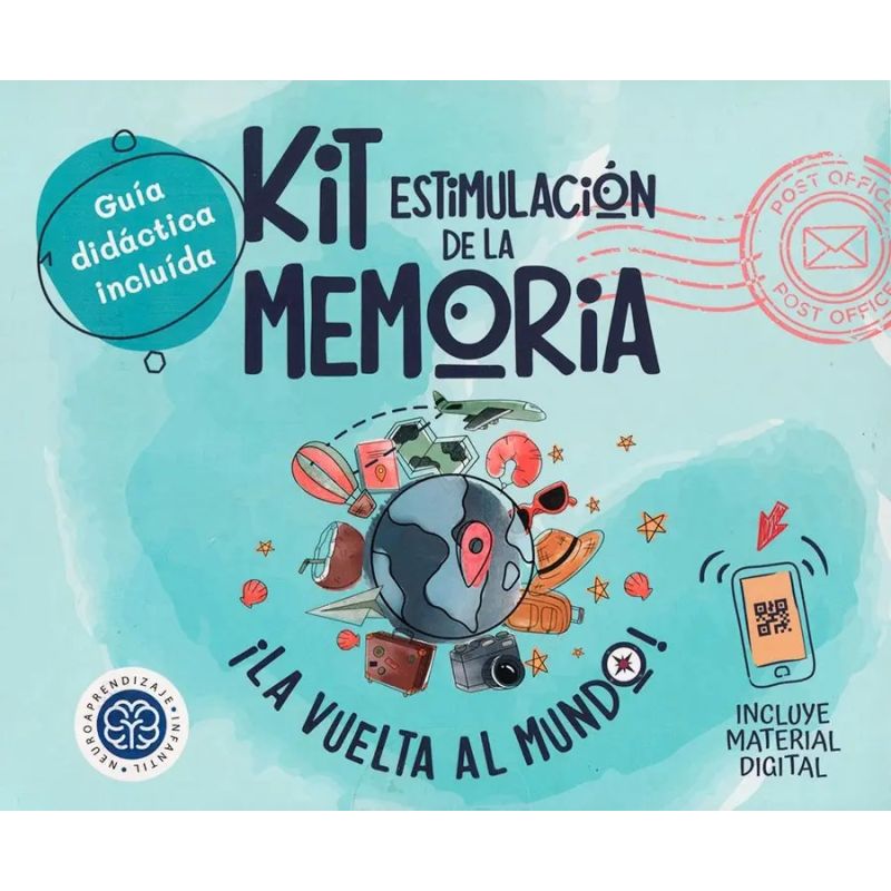 KIT PARA LA ESTIMULACION DE LA MEMORIA - LA VUELTA AL MUNDO! (Nuevo)