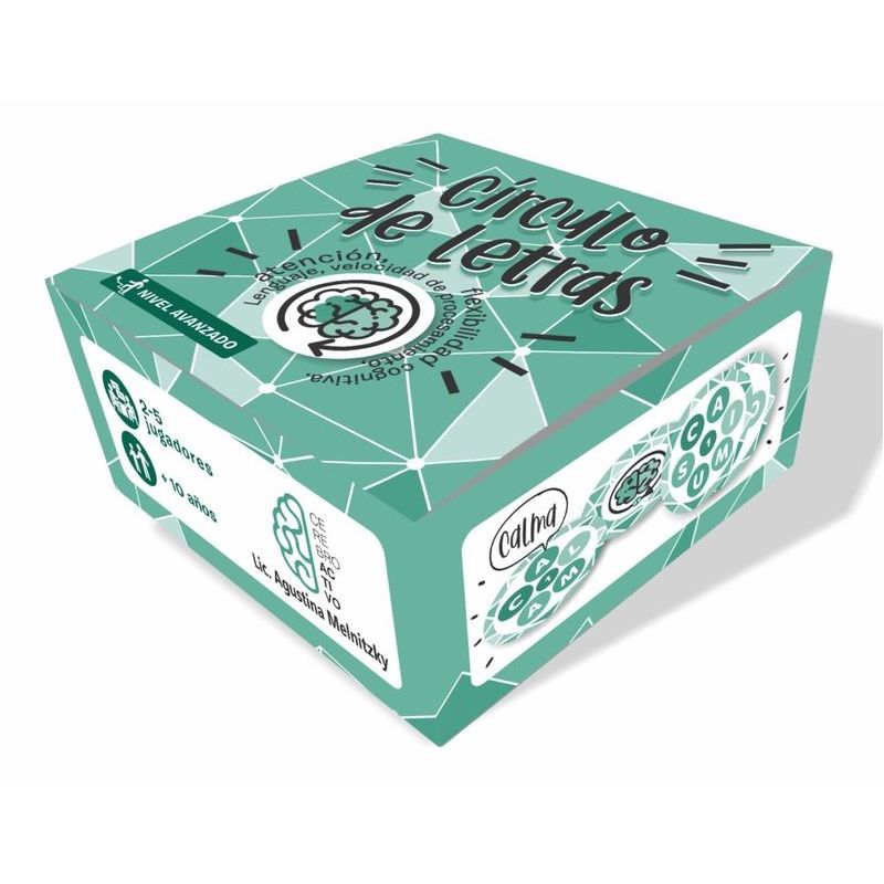 CIRCULO DE LETRAS - AVANZADO - JUEGO DIDACTICO (Nuevo)