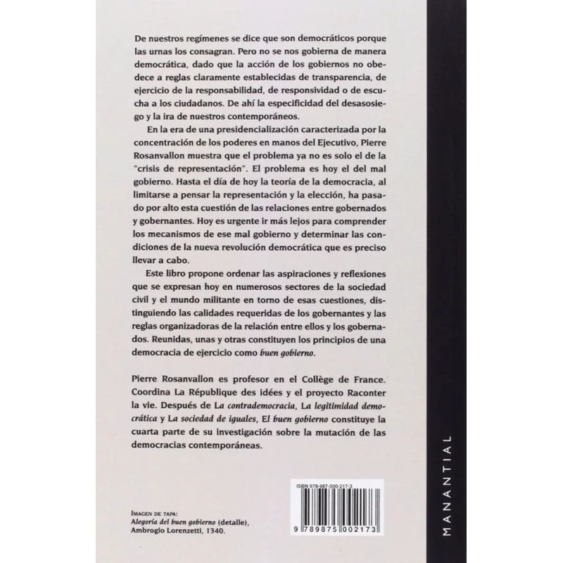BUEN GOBIERNO, EL (REIMPRESION) (Nuevo) - Miniatura 2