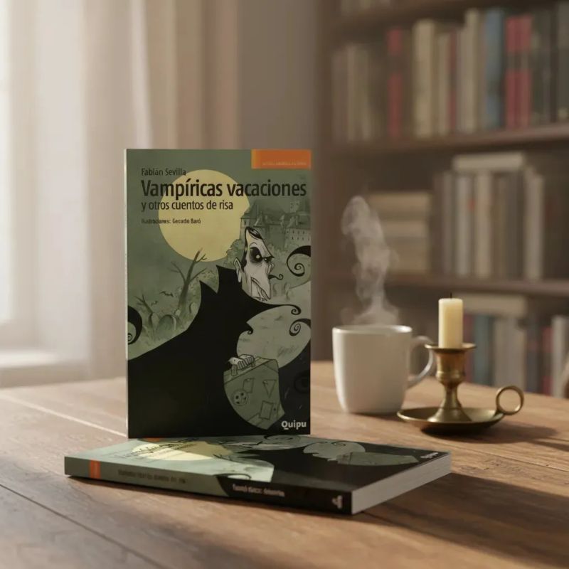 VAMPIRICAS VACACIONES Y OTROS CUENTOS DE RISA - SERIE AMARILLA (Nuevo) - Miniatura 2