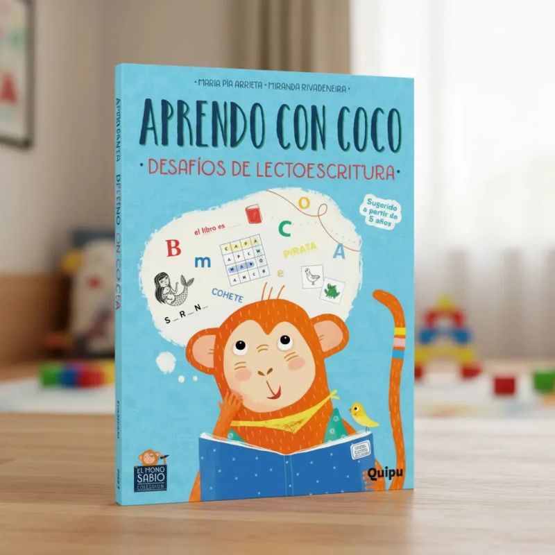 APRENDO CON COCO- DESAFIOS DE LECTOESCRITURA (Nuevo) - Miniatura 3