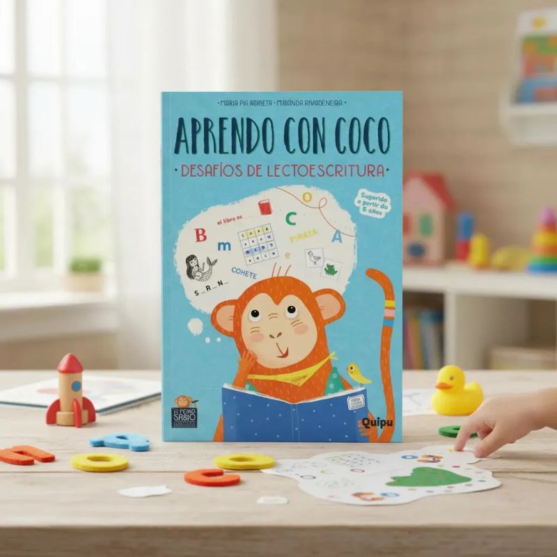APRENDO CON COCO- DESAFIOS DE LECTOESCRITURA (Nuevo) - Miniatura 2