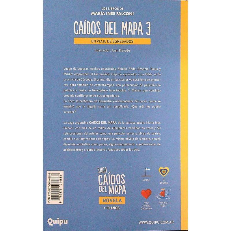 CAIDOS DEL MAPA 3 - NUEVA TAPA (Nuevo) - Miniatura 2
