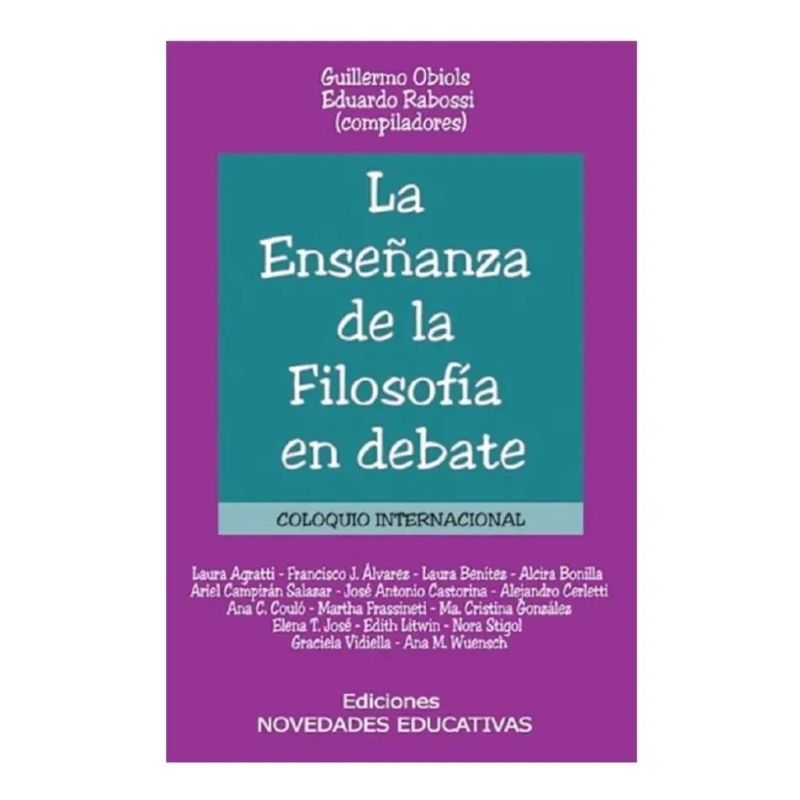 ENSEÑANZA DE LA FILOSOFIA EN DEBATE,LA (Nuevo)