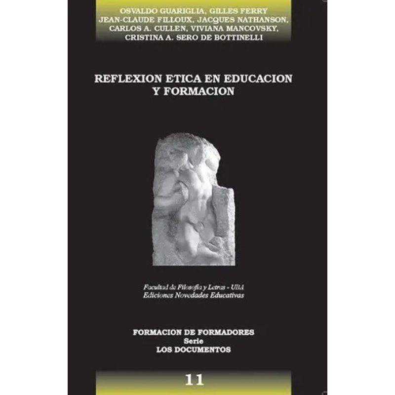 REFLEXION ETICA EN EDUCACION Y FORMACION (Nuevo)