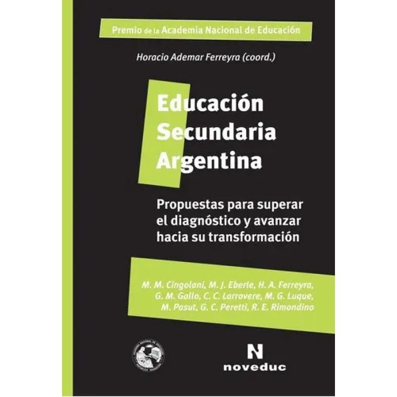 EDUCACION SECUNDARIA ARGENTINA:PROPUESTAS PARA SUPERAR EL DI (Nuevo)