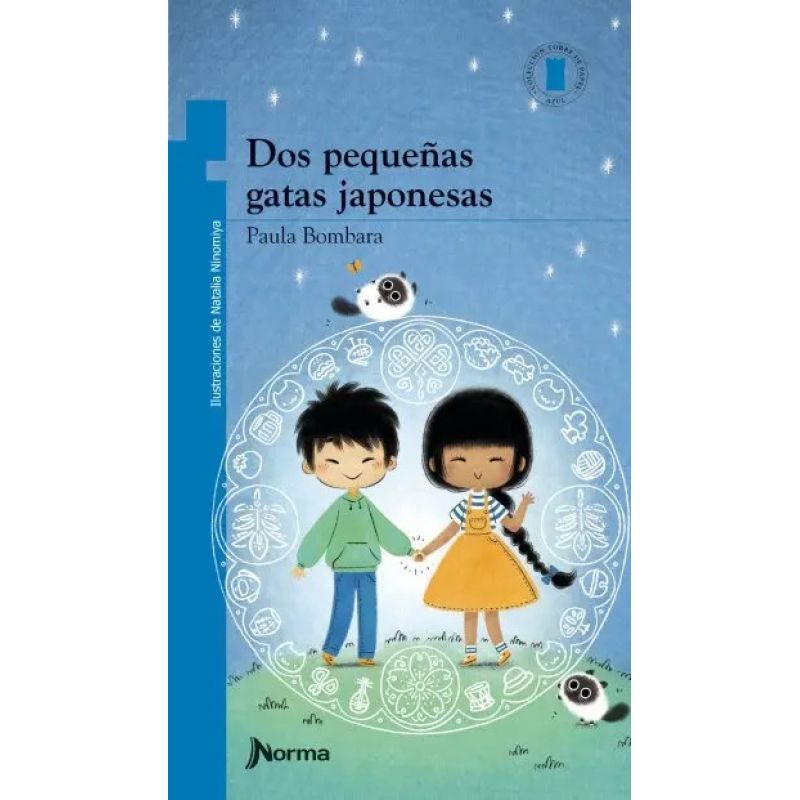 DOS PEQUEÑAS GATAS JAPONESAS - T.P. AZUL (Nuevo)