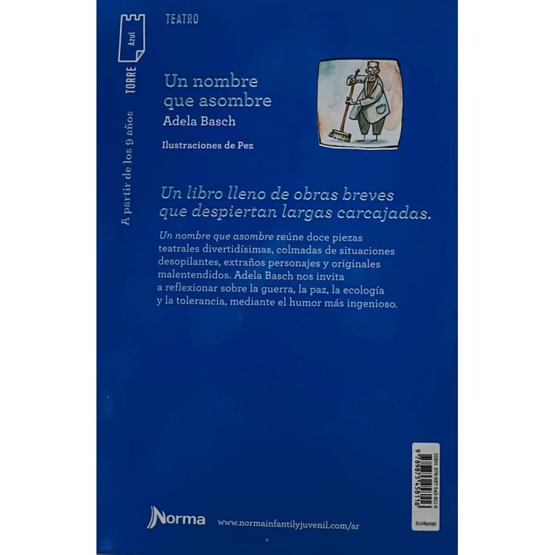 UN NOMBRE QUE ASOMBRE - T.P. AZUL (Nuevo) - Miniatura 2