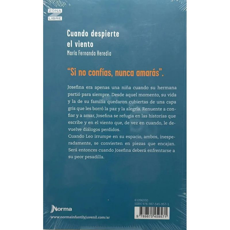 CUANDO DESPIERTE EL VIENTO - ZONA LIBRE (Nuevo) - Miniatura 2