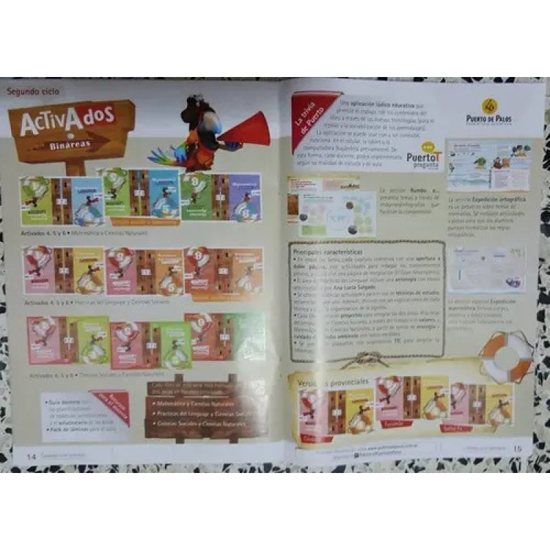 MATEMATICA/NATURALES 4 *- ACTIVADOS BINARIAS NACION (Nuevo) - Miniatura 2