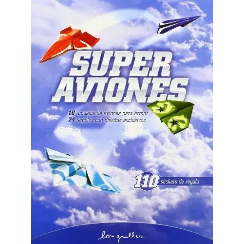SUPER AVIONES - CON STICKERS (Nuevo)