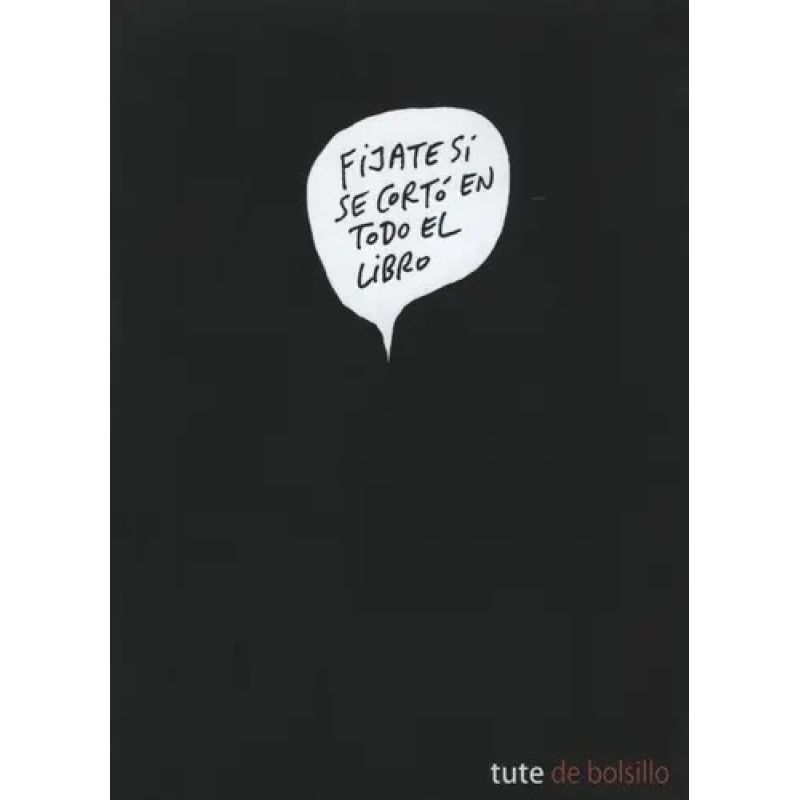 TUTE DEBOLSILLO (Nuevo)
