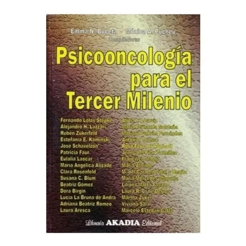 PSICOONCOLOGIA PARA EL TERCER MILENIO (Nuevo)