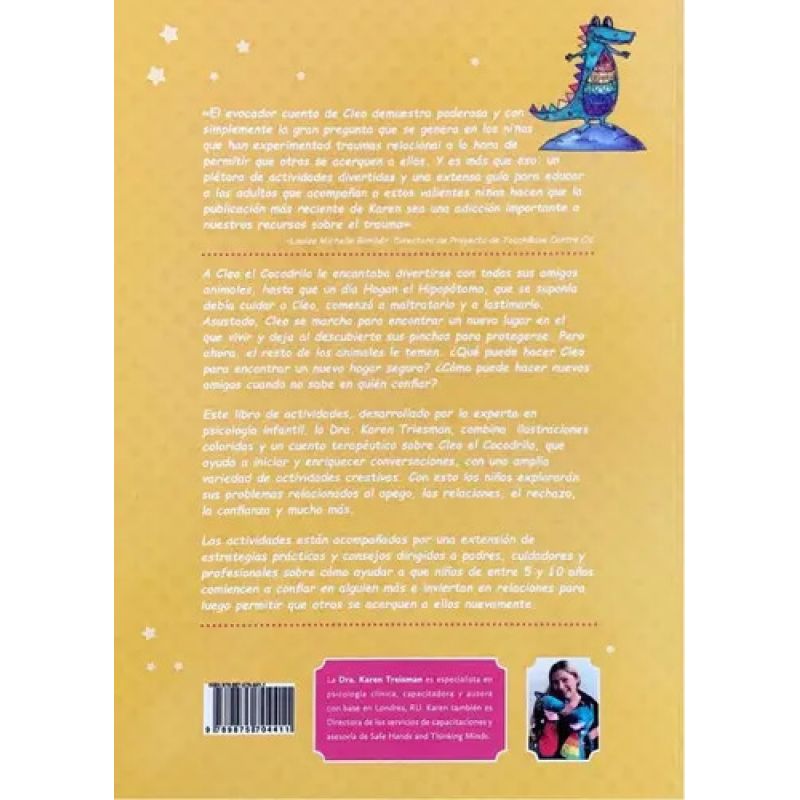 CLEO EL COCODRILO - LIBRO DE ACTIVIDADES PARA NIÑOS CON MIEDO A ACERCARSE (Nuevo) - Miniatura 2