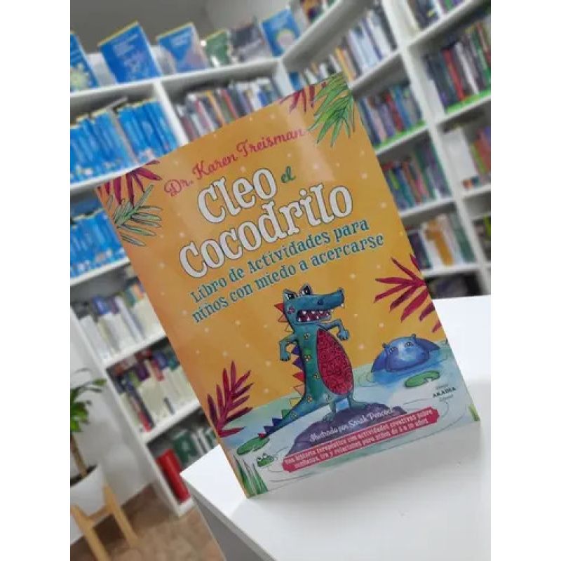 CLEO EL COCODRILO - LIBRO DE ACTIVIDADES PARA NIÑOS CON MIEDO A ACERCARSE (Nuevo) - Miniatura 5