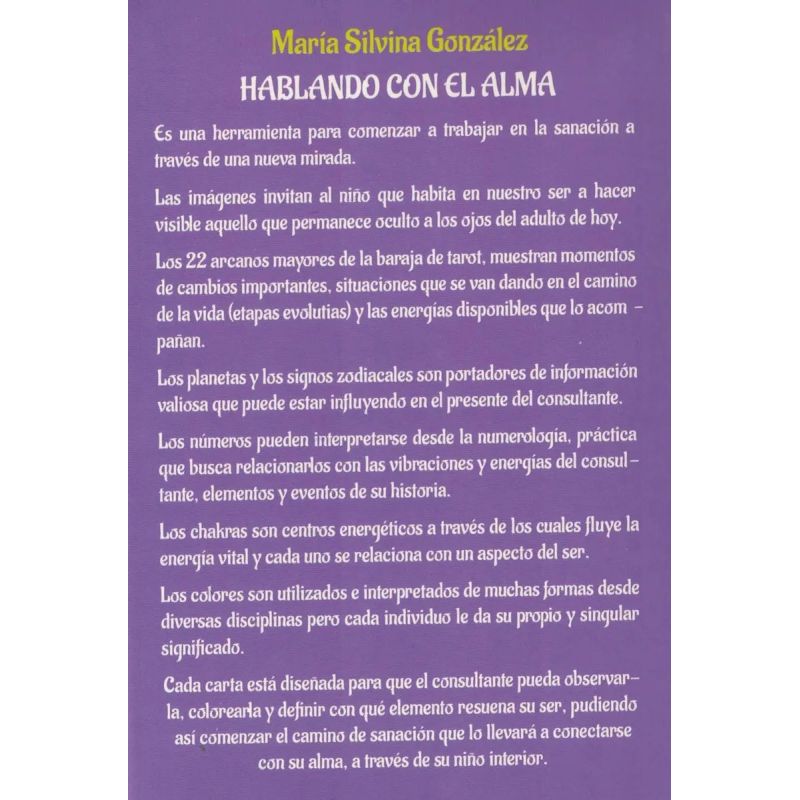 HABLANDO CON EL ALMA - LIBRO + CARTAS (Nuevo) - Miniatura 2