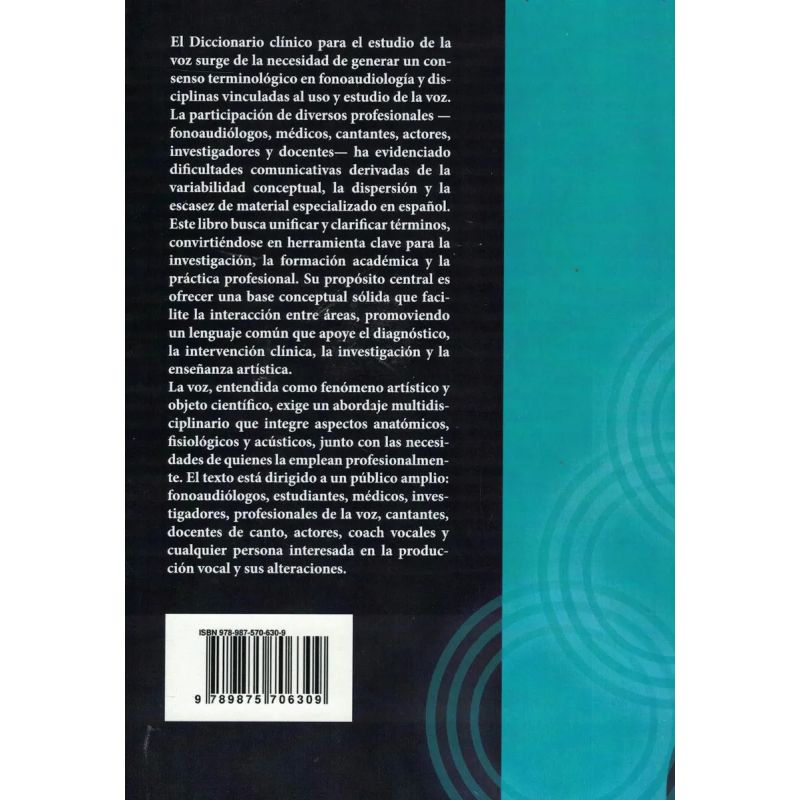 DICCIONARIO CLINICO PARA EL ESTUDIO DE LA VOZ (Nuevo)