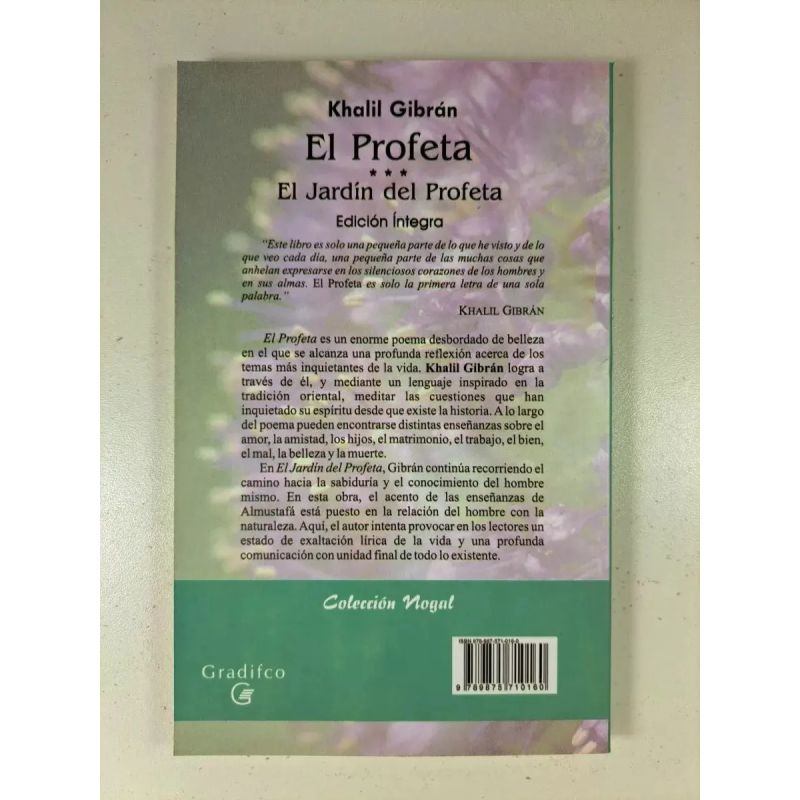 PROFETA, EL / EL JARDIN DEL PROFETA - NOGAL (Nuevo) - Miniatura 3