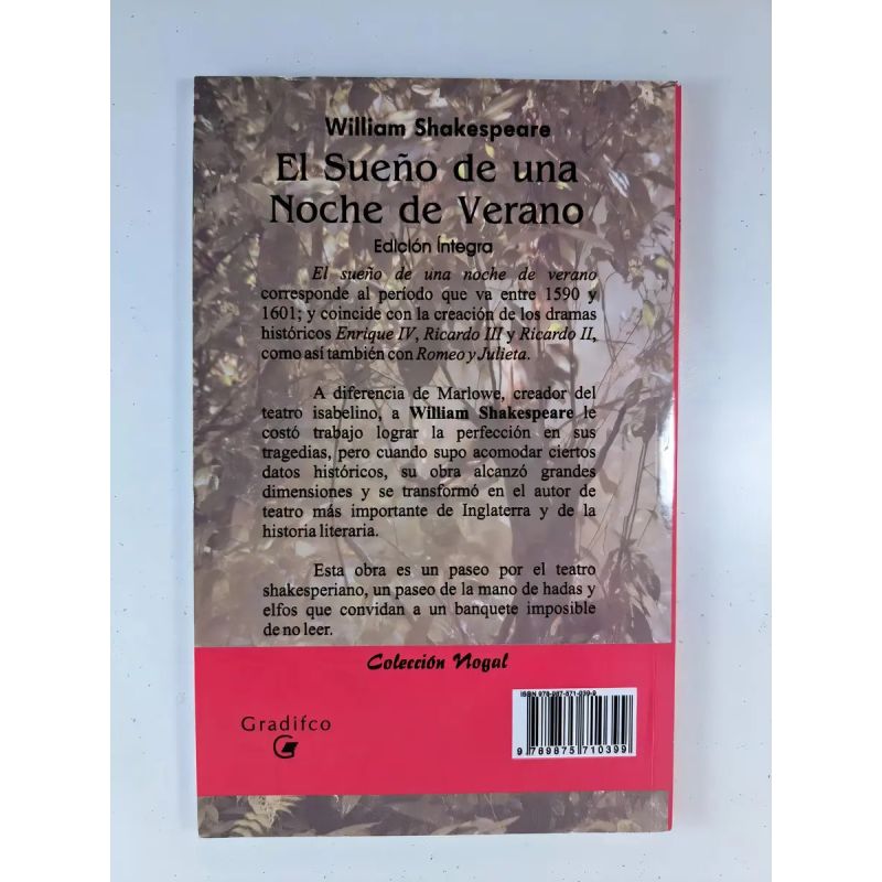 SUEÑO DE UNA NOCHE DE VERANO, EL - NOGAL - Miniatura 3