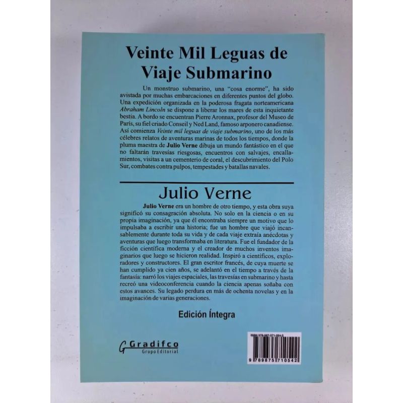 20.000 LEGUAS DE VIAJE SUBMARINO - ROBLE PLUS (Nuevo) - Miniatura 3