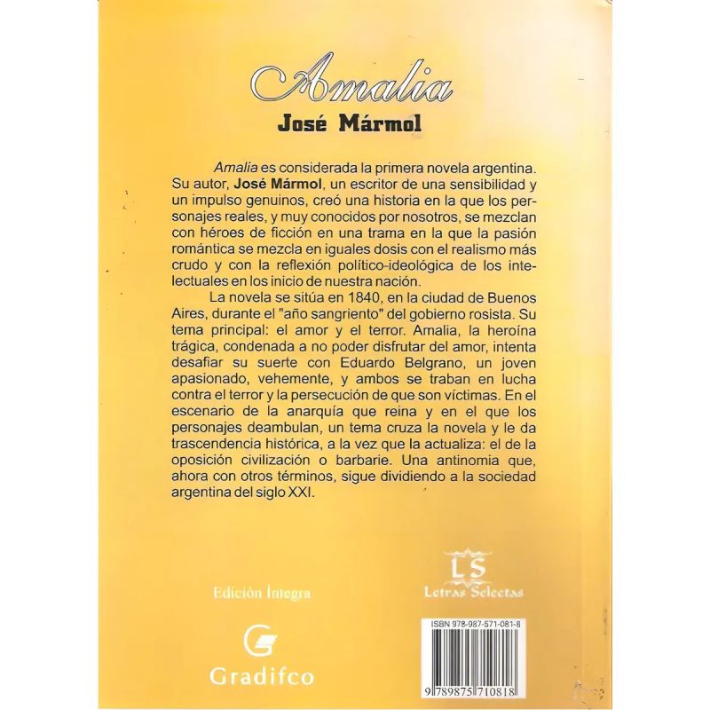 AMALIA - LETRAS SELECTAS (Nuevo) - Miniatura 2