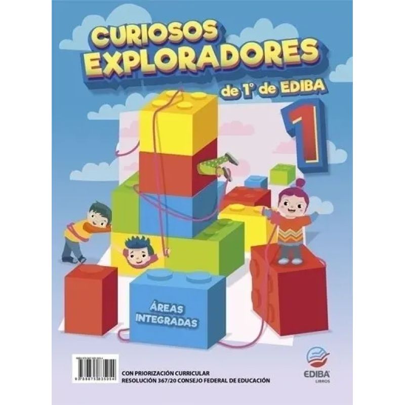 CURIOSOS EXPLORADORES DE 1º DE EDIBA - LIBRO + CUADERNO DE ACTIVIDADES (Nuevo)
