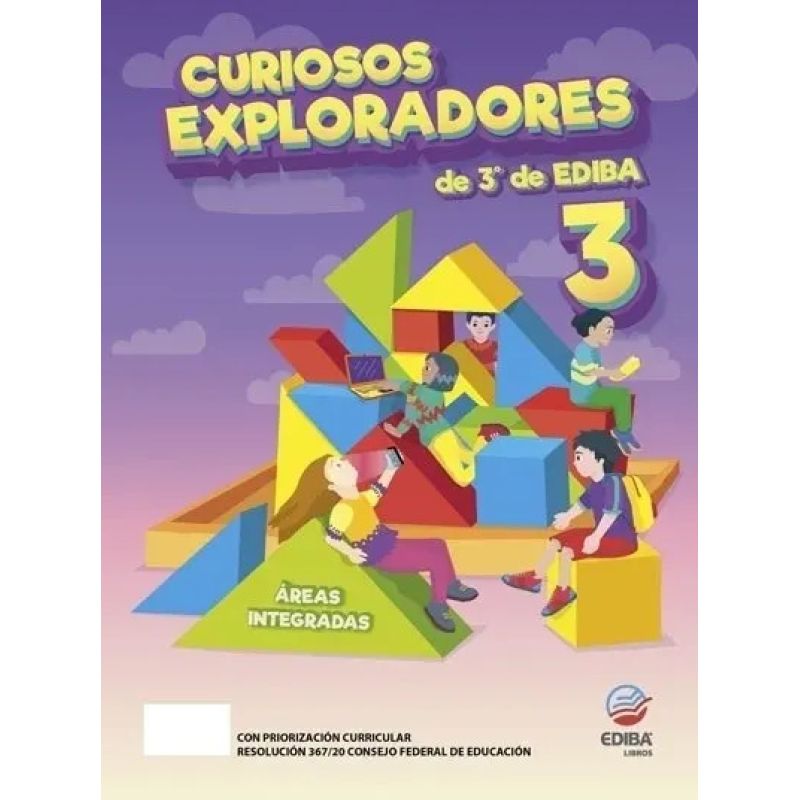 CURIOSOS EXPLORADORES DE 3º DE EDIBA - LIBRO + CUADERNO DE ACTIVIDADES (Nuevo)