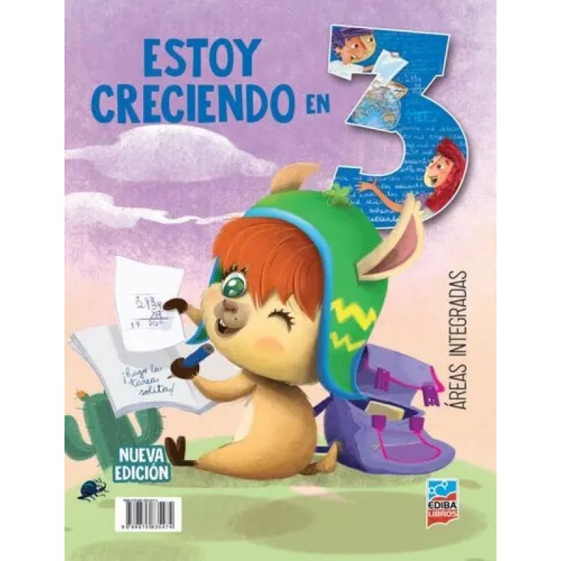 ESTOY CRECIENDO EN 3 - AREAS INTEGRADAS - ED. 2024 (Nuevo)