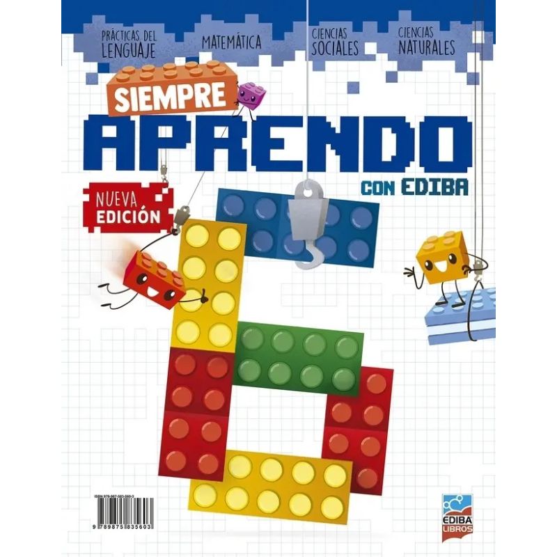SIEMPRE APRENDO CON EDIBA 6 - AREAS INTEGRADAS - ED. 2024 (Nuevo)