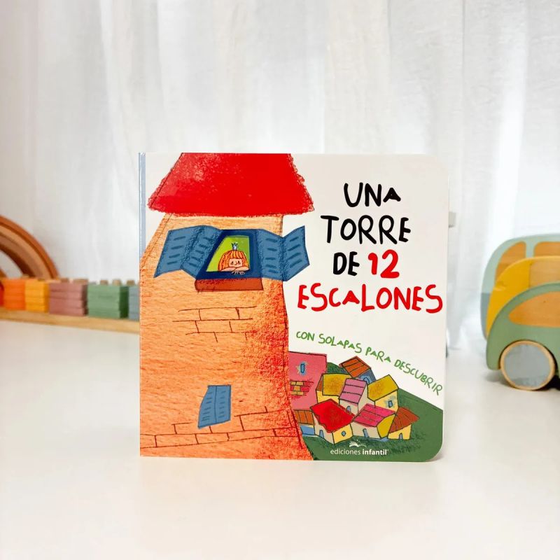 UNA TORRE DE 12 ESCALONES - HISTORIAS CON SOLAPAS - CARTONE (Nuevo)